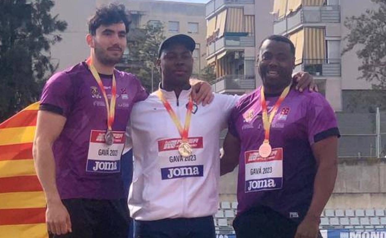 Yasiel Sotero, Campeón De España Absoluto De Lanzamiento De Disco